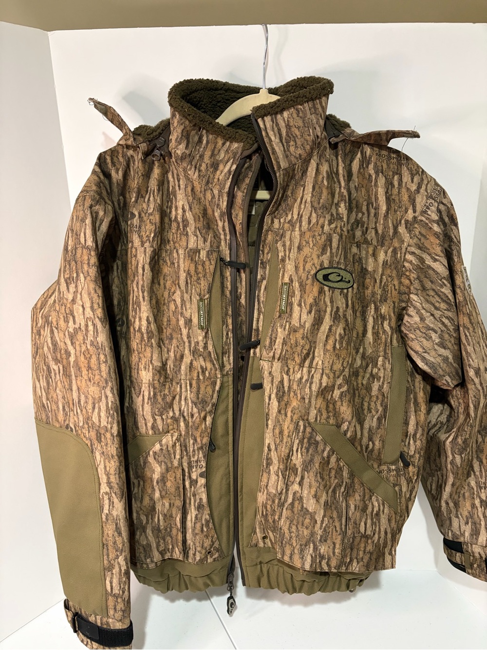 Mossy Oak Brown/Olive Realtree Camouflage Hunting Jacket